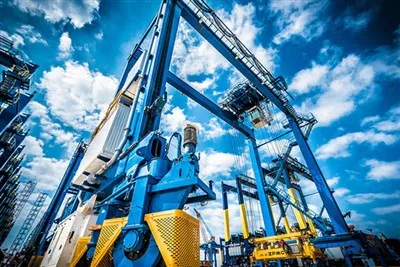 RTG ربڑ کی قسم گینٹری کرین کالم بیم